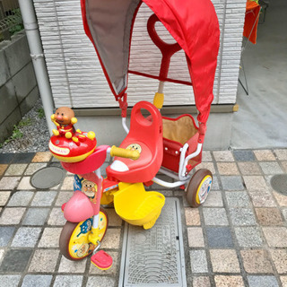 受け渡し者決定）アンパンマン　三輪車