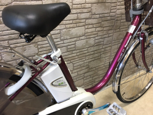 東京23区配達無料　新基準　Panasonic パナソニック  ビビEX 8.9Ah リチウム  電動自転車　新品バッテリー☆26インチ☆☆