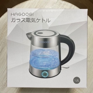 電気ケトル ステンレス ガラス 1.2L 値段交渉歓迎