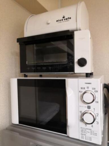 美品✨電子レンジ・オーブントースター・ブレットケース