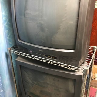 ブラウン管テレビ　2台