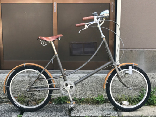 谷信雪 Matiere マティエール Cycle Boy ハンドメイド自転車 木製フェンダー 20インチ