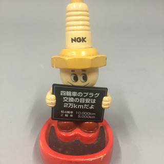 お譲り先が決まりました！NGKプラグ マスコットフィギュア お売...