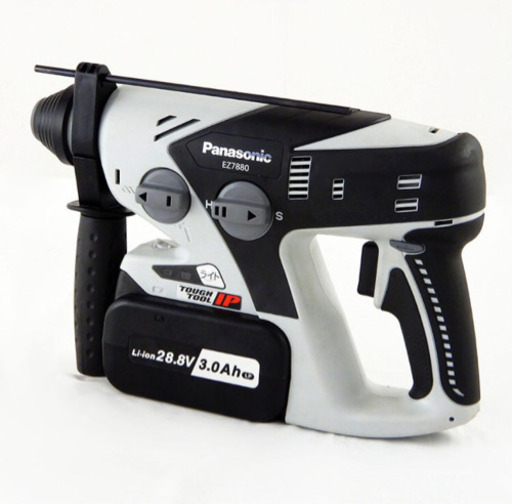 Panasonic/パナソニック◆28.8V 3.0Ah 充電式ハンマードリル EZ7880LP2S-B 【送料無料】