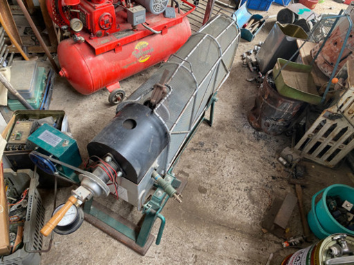 ポン菓子製造機