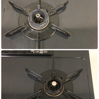 美品　パロマ ガスコンロ ガステーブル 都市ガス　左強火力 PA-N39P-Lの画像