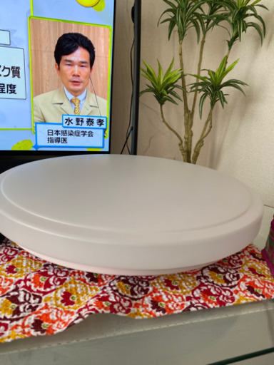 新品LEDシーリングライト。リモコン付き