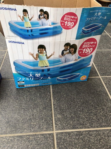 プール　ハイパワーポンプ付
