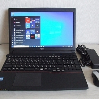 高速SSD240GB搭載　第三世代 Core i5-3340M LIFEBOOK A573/GX ノートパソコン　12