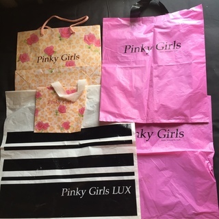 ☆pinky girls ピンキーガールズ☆　ショッパーの画像
