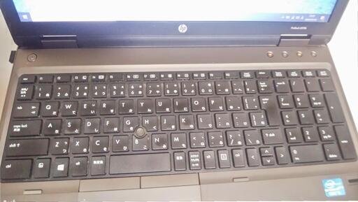 商談中　【 好評発売中 】ノートパソコン　HP ProBook 6570b / cpu i5 / SSD120GB / メモリー8GB
