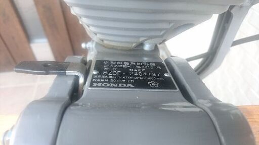 2014年製 ホンダ ４スト ２馬力船外機 ＢＦ２Ｄ 淡水使用のみ 取説 備品あり 使用少なめ ゴムボート、ミニボートやマリンスポーツ