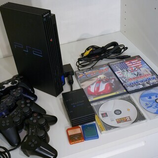 【PlayStation 2】マルチタップ付 ４人対戦セット★家...