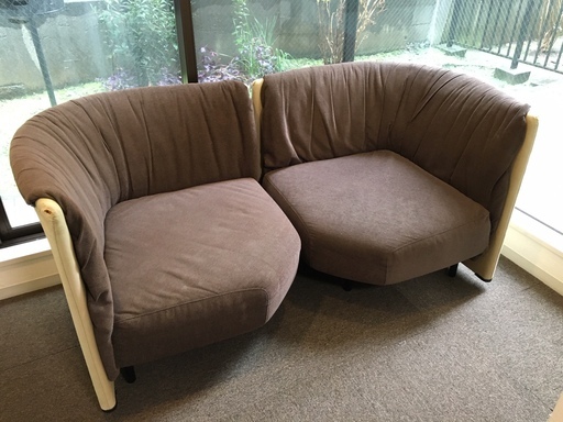 CASSINA（カッシーナ ）製ソファ（1人掛けソファ 2脚セット）