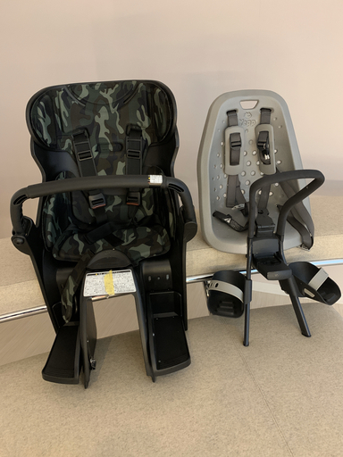 HYDEE.IIリヤチャイルドシートブラック Yepp mini （イエップ ミニ） 自転車用 チャイルドシート フロント取付タイプ