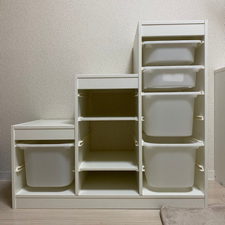 IKEA トロファスト　階段型　ホワイト