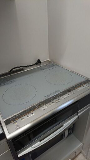 三菱製の2口IHコンロ