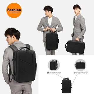 ♡新品♡未開封SUNOGE リュック ビジネスリュック バックパック リュックサック 大容量 防水 3way USB 充電ポート マチ拡張 盗難防止 15.6インチ PCの画像