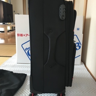 ソフトスーツケースやや大きめ(70×40×25)些少のお値下げしました。の画像