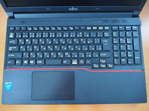 富士通　ノートパソコン A553  Windows10/Celelon/4G/320GB/Office2013