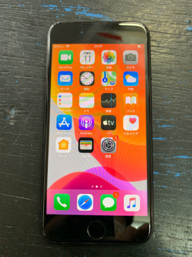 【SIMフリー】iPhone7 32GB ブラック バッテリー100