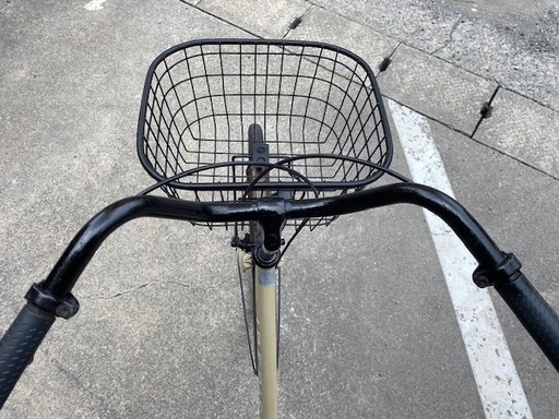 26インチ　サカモトテクノ　IBERIS　ベージュ　LEDオートライトつき　鹿児島市