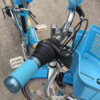 ブリジストンバーミィガール22インチ子供用5段変速