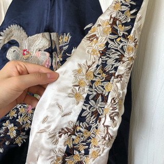 新しいジャケット裏表両面が可刺繍の画像