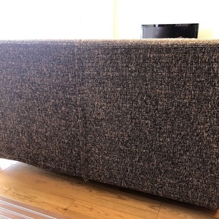 ビーカンパニー 2人掛けソファ ダークブラウン