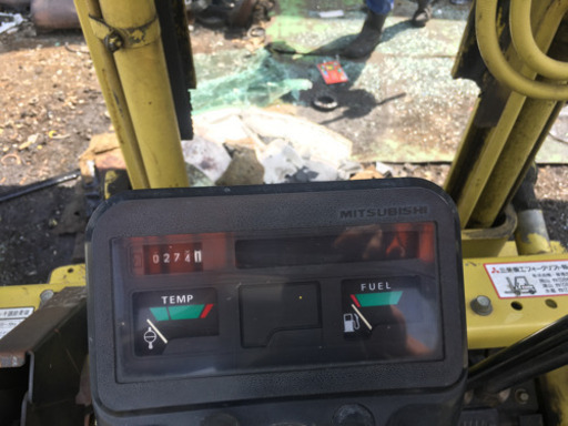 MITSUBISHIフォークリフト 1.8t 3マスト！ガソリン