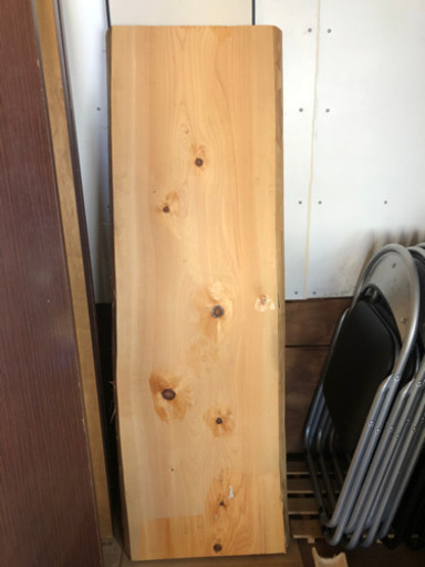 一枚板　桧　テーブル