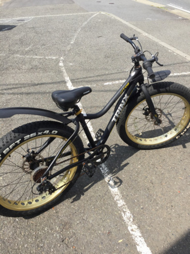 TRINX トリンクス ビーチクルーザー 極太タイヤ 26インチ 7段変速