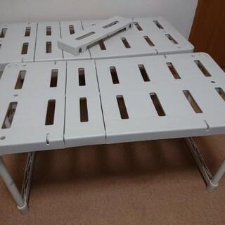 プラスチック棚の画像