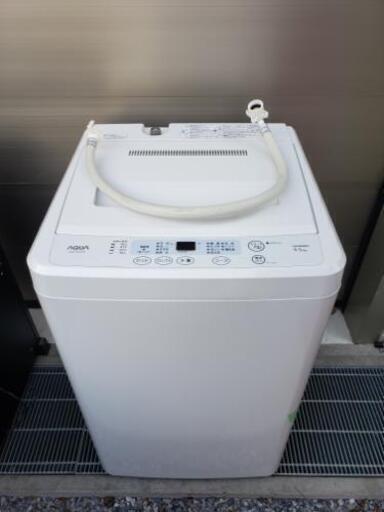AQUA アクア 全自動洗濯機 AQW-S451(W) 4.5kg 2013年製\n