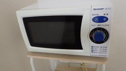 電子レンジ、シャープ RE-T13（中古、美品）