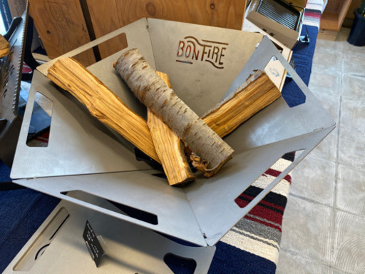 オリジナル焚き火台