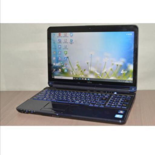 最新Windows10+office 爆速新品SSD256GB 富士通 LIFEBOOK AH56/E i5-2520M/4GB/15.6インチ/ブルーレイ/USB3.0/Webカメラ/便利なソフト多数