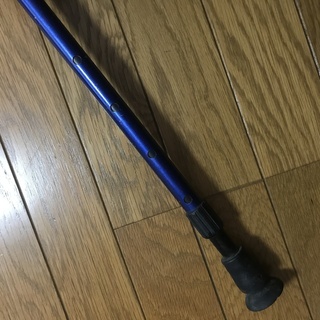 ステッキ 伸縮ステッキ 伸縮杖 軽量 アルミ 長さ調整可能の画像