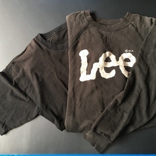 古着　Leeトレーナー　と　クロTシャツ　Lサイズ 綿100％　...