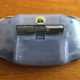 ゲームボーイアドバンス（本体）の画像
