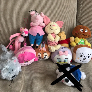 ピンクパンサー、ピグレット、カレーパンマン等