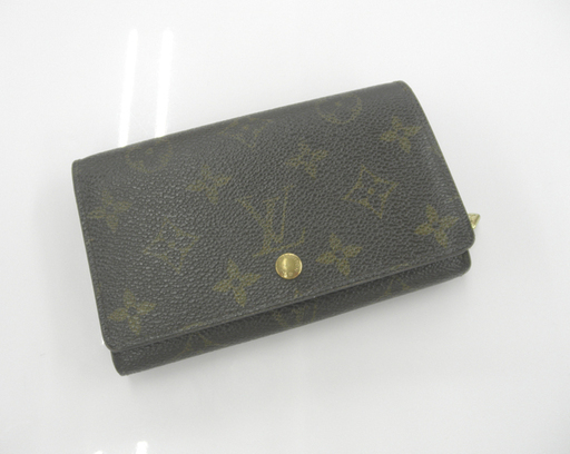 本物 ルイヴィトン 二つ折り財布 ポルトモネビエトレゾール M61730 モノグラム  L字ファスナー 札幌 豊平区 西岡店
