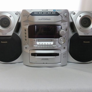 かなり古い　ＭＤコンポ　パナソニック　SA-NS７７ＭＤ