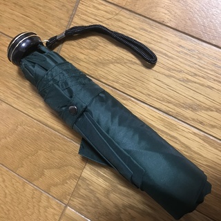 未使用　折畳み傘　緑の画像