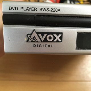 【訳あり・ジャンク品】 AVOX DVDプレイヤーの画像