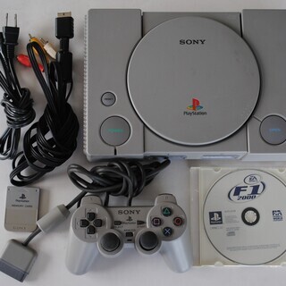 美品！■PS1本体(SCPH-7000)一式･動作品/PSゲーム...