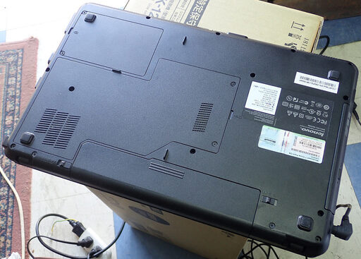 レノボ ノートパソコン G550 Core2duo T9300 メモリ4GB SSD240 win10 home 中古
