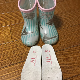 14cm 長靴、シューズセットの画像