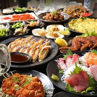 【きんやま】定番の居酒屋メニューから本格中華まで愉しめる