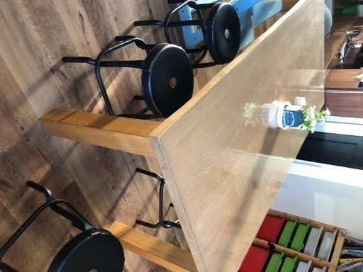 ダイニングテーブル6人座れます。値下げします。短期出品です。 Amazon｜AIYI HOME ダイニングセット 6人用 会議テーブル 食卓セット 